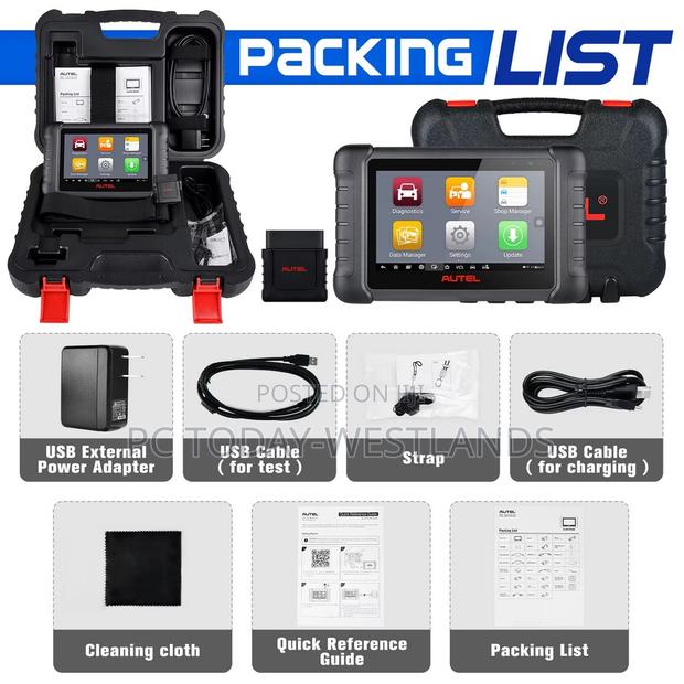 Autel Maxipro Mp808bt Pro Wireless Diagnostic Scanner - thumbnail 6
