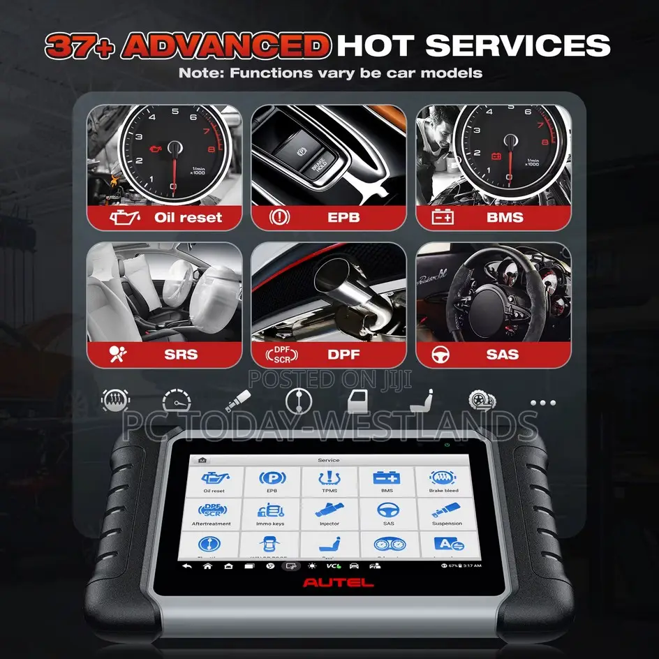 Autel Maxipro Mp808bt Pro Wireless Diagnostic Scanner