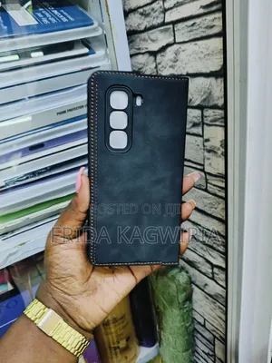 Leather Flip Cover For Infinix Hot 50 Pro Plus