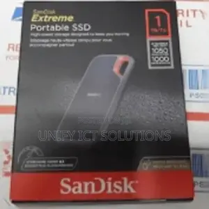 Sandisk E61 Extreme 1tb Portable External V2 SSD Drive