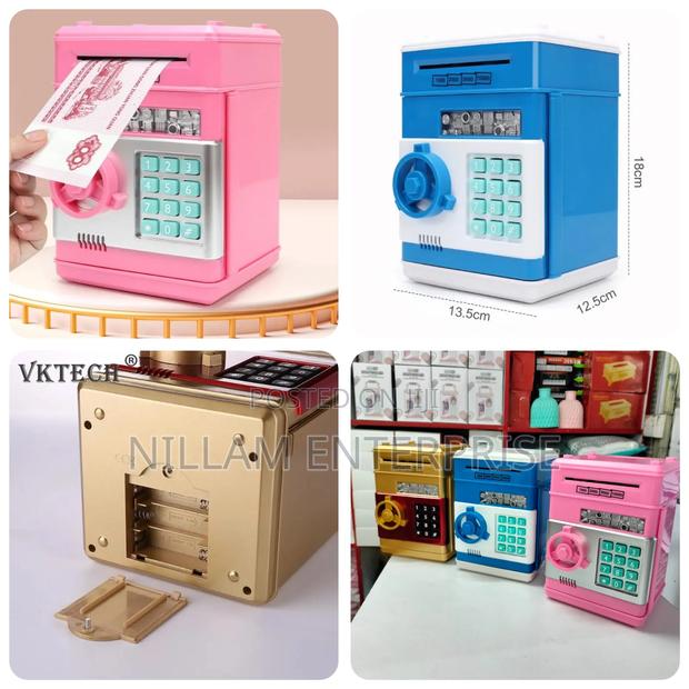 Automatic Electronic Home Bank - main view