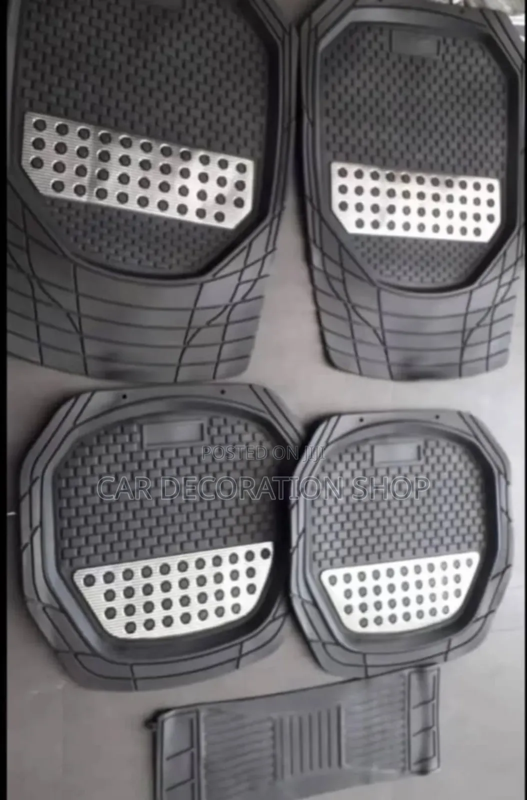 5pc All Weather Suitable Car Black Mats