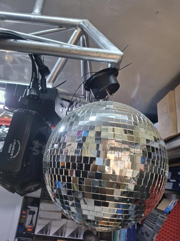 40CM Silver Mirror Ball Disco Ball - main view