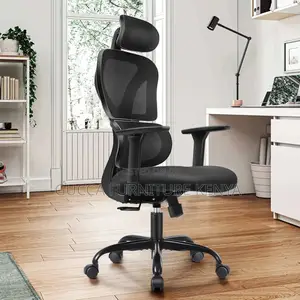 Office Chairs:Highback Comfy Breathable Ergonomic Task Chair