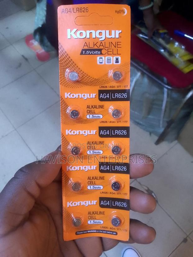 AG 377 Lithium Cells/Batteries - main view