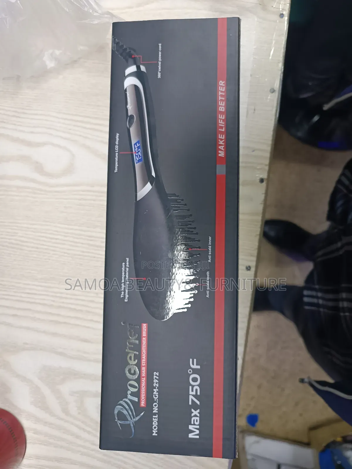 Hair Straightener Brush