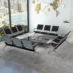 Benches:3-Seat Office Guest Reception Waiting Bench