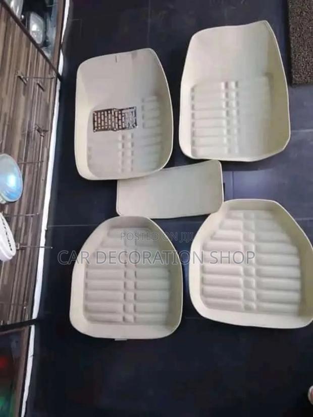 Baije Bucket Leather Floor Mats Also in Black,Grey,Brown