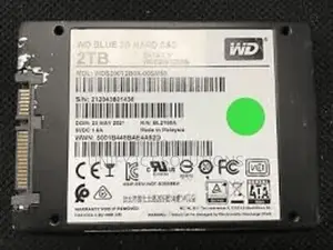 WD 2tb Blue 3D Nand Sata Iii 2.5" Internal SSD