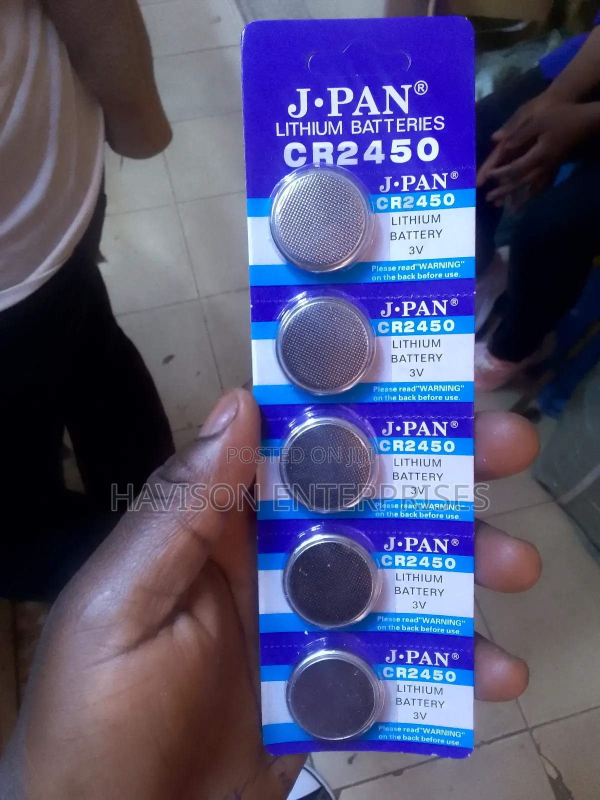 CR 2450 Lithium Batteries