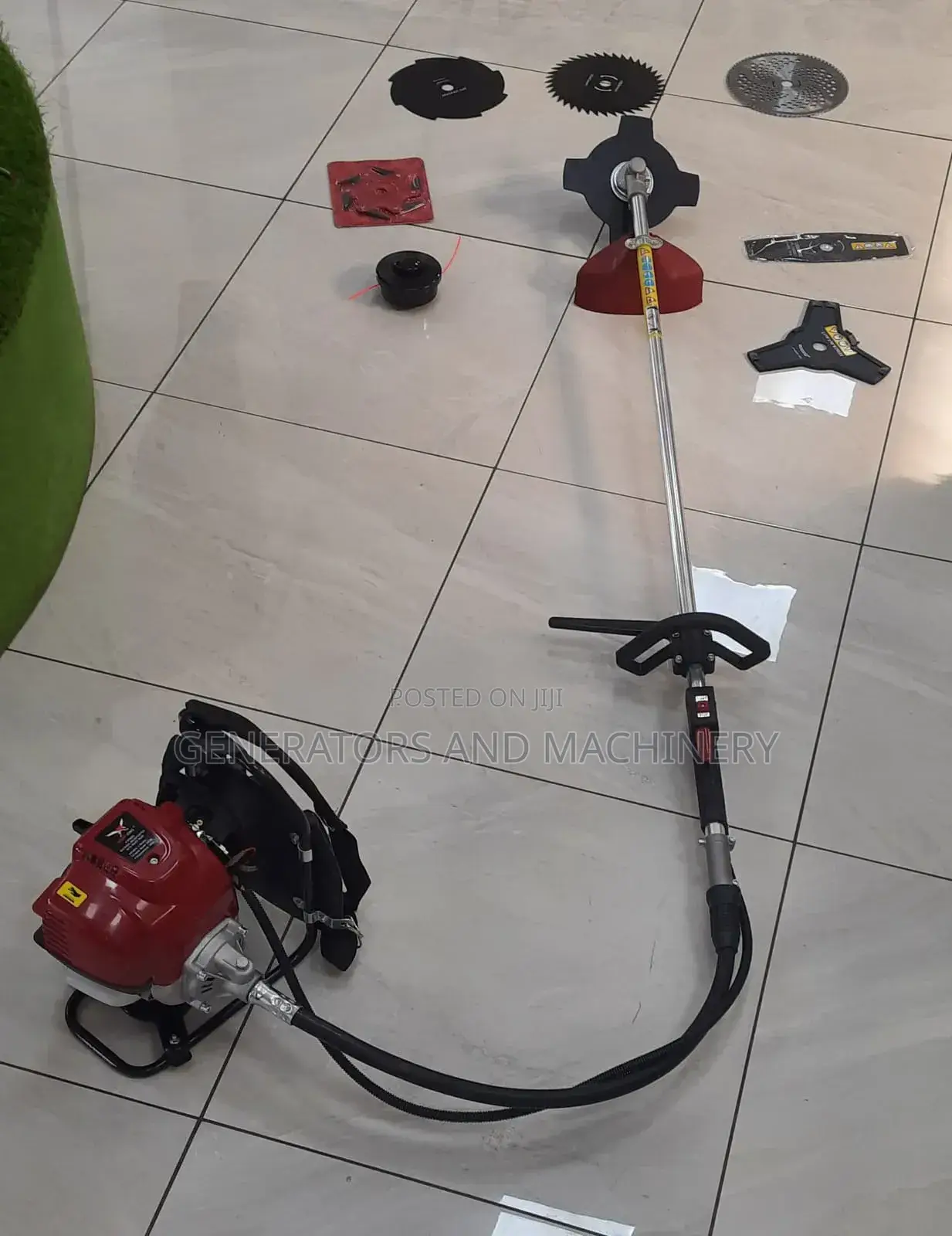 Brush Cutter With Eight Blades Available
