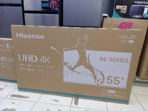 Hihisense 55" A6 Series Smart Tv - thumbnail 3