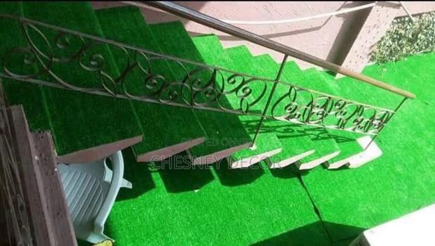 Turf-Lined Staircase