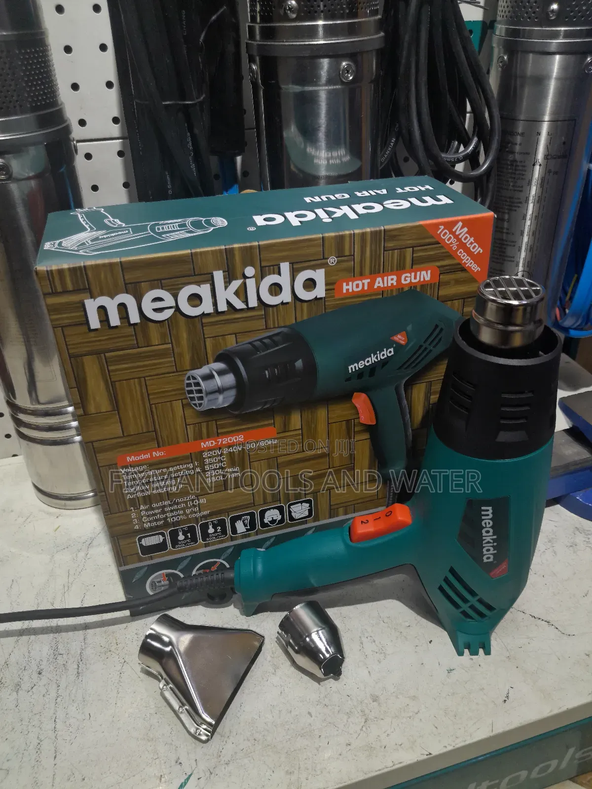 New Meakida Heat Gun Hot Air Gun 2000 Watts