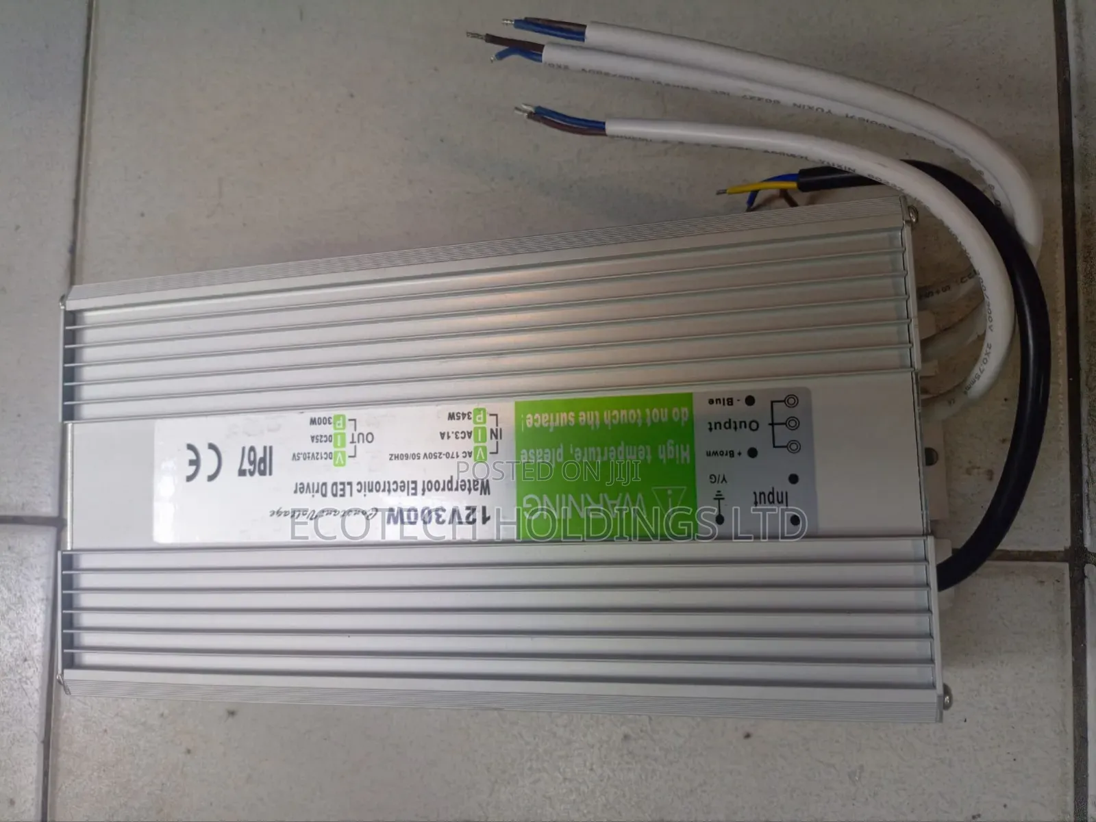 Quality Power Supply 300wts 12volts Waterproof LED IP67 Vd3q