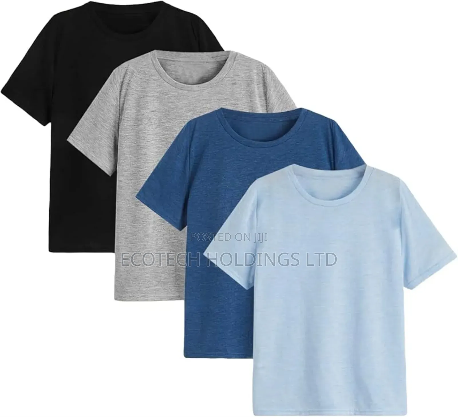 Plain Round Neck T Shirt Small Size Sjk9j