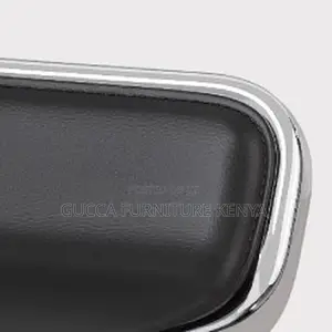 Home Chairs: Black Swivel Quadrilateral Pub Stool