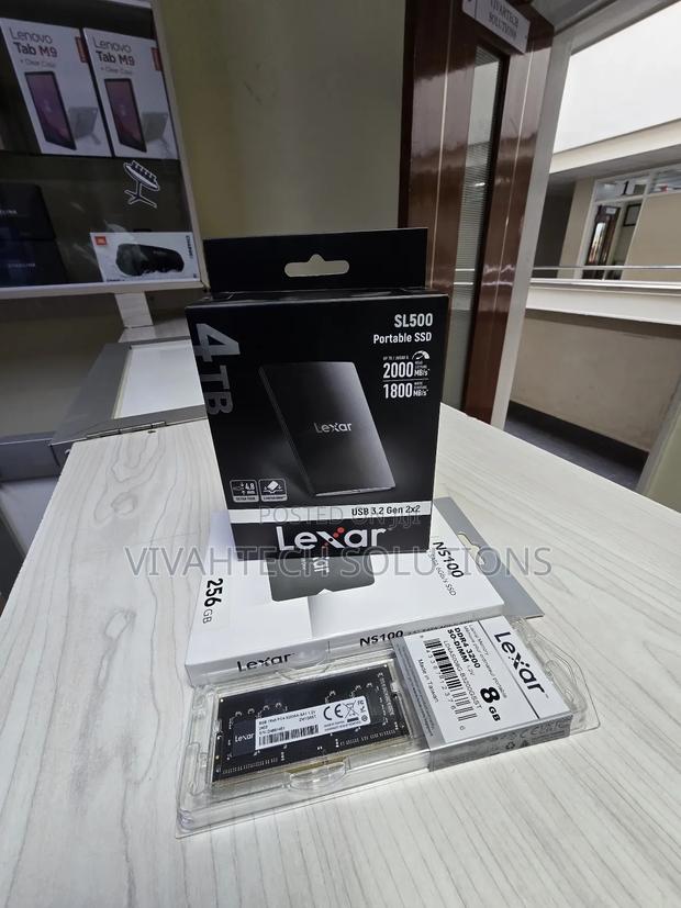 Lexar 4tb Ssd Sl500 Portable Ssd Up To 2000mb/S - thumbnail 2