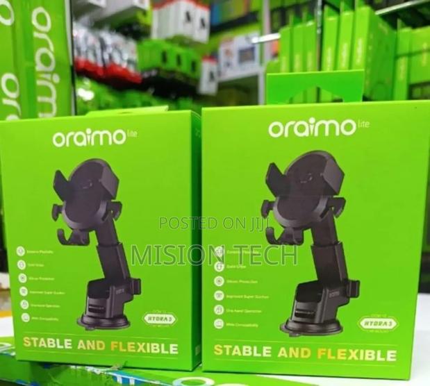 Oraimo Hydra 3 Car Mount Phone Holder - Black