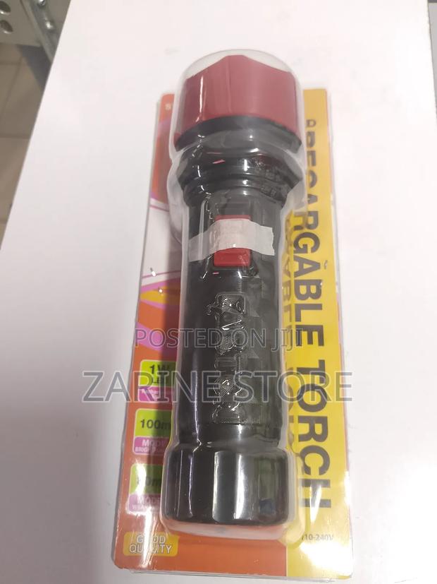 Led Rechargeable Flashlight Torch - main view