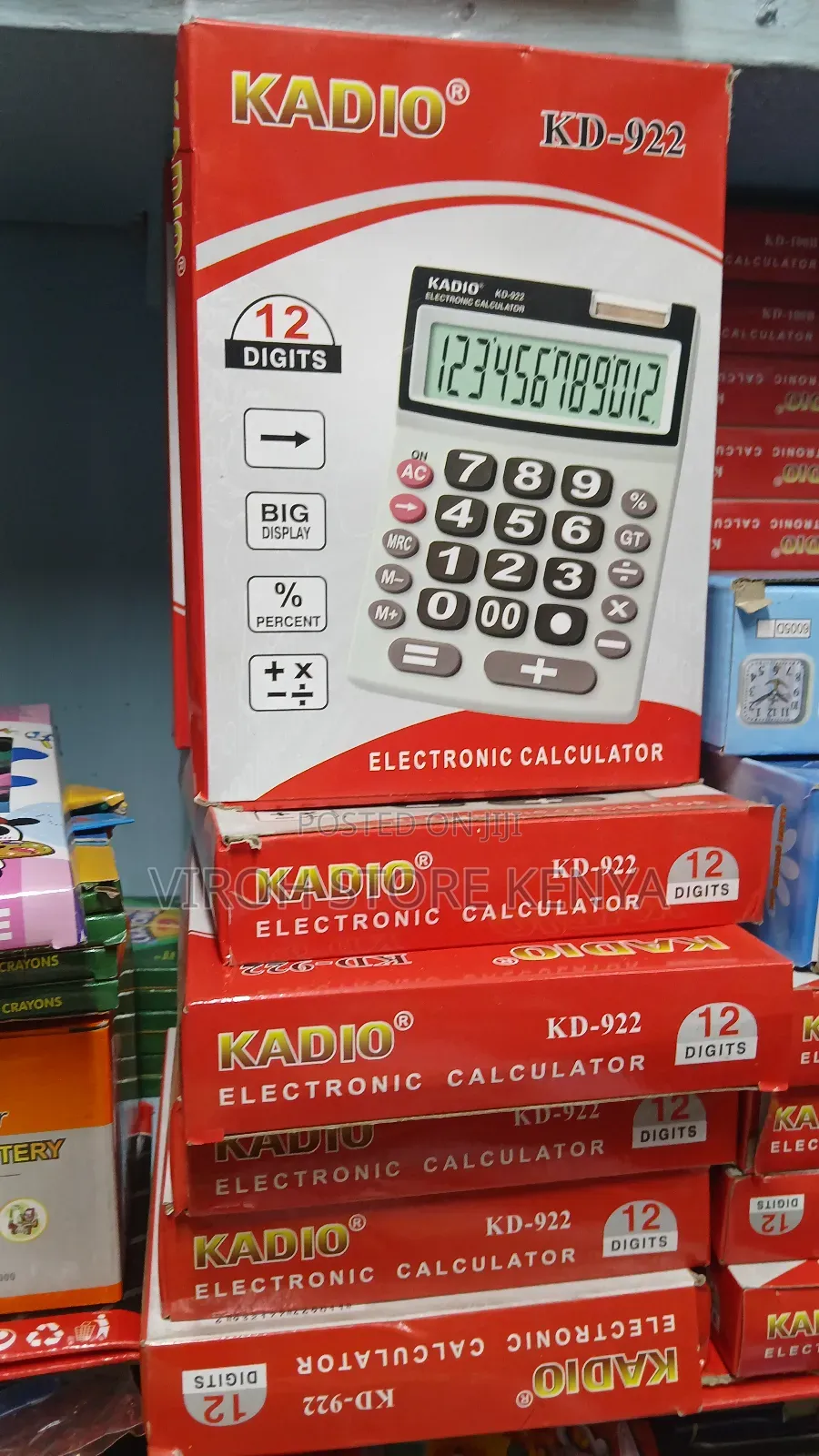 KD922 Kadio Electronic Calculator 12 Digits