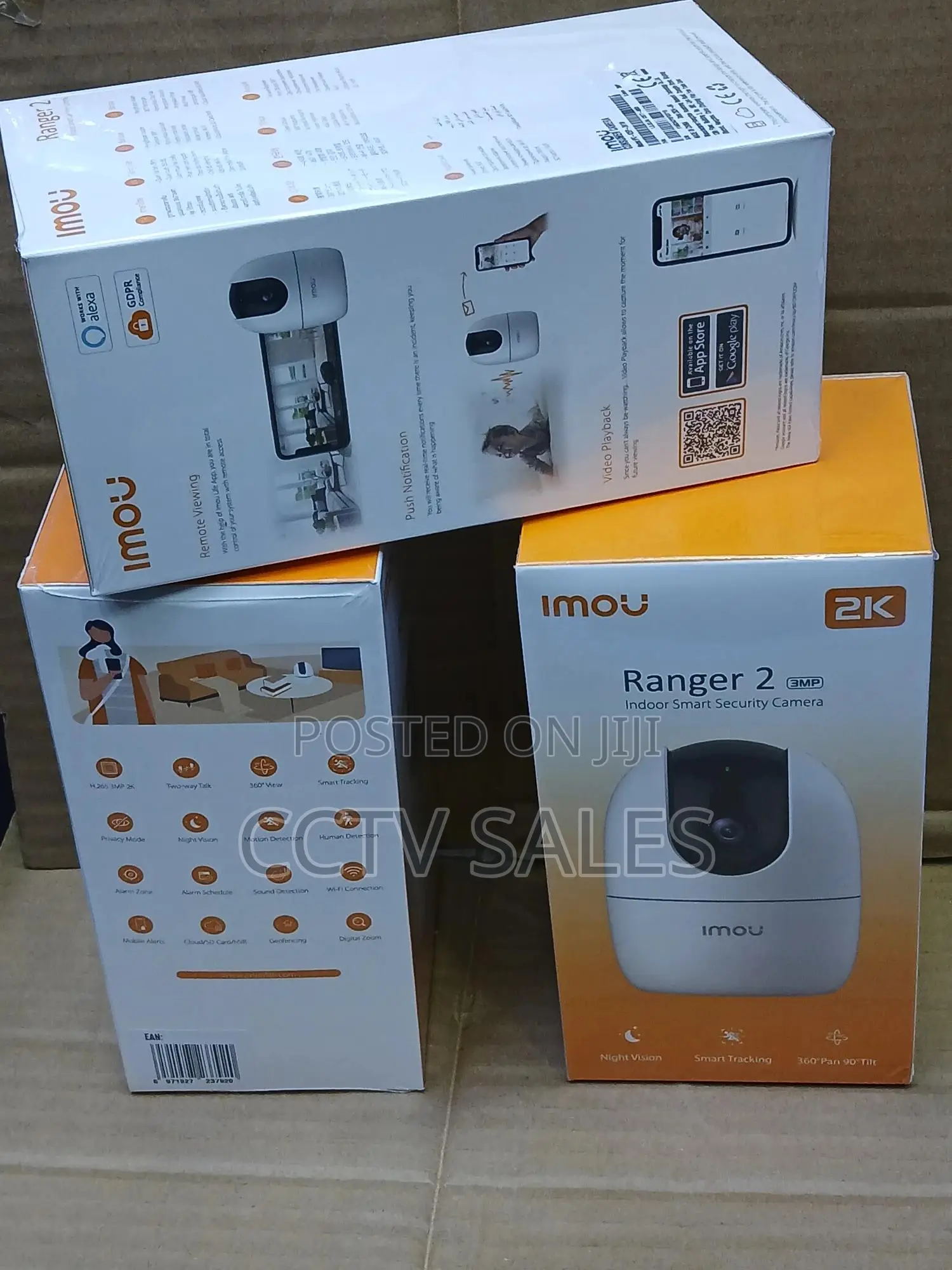 Human Sound Detection Imou Ranger 2 Wi-Fi Camera