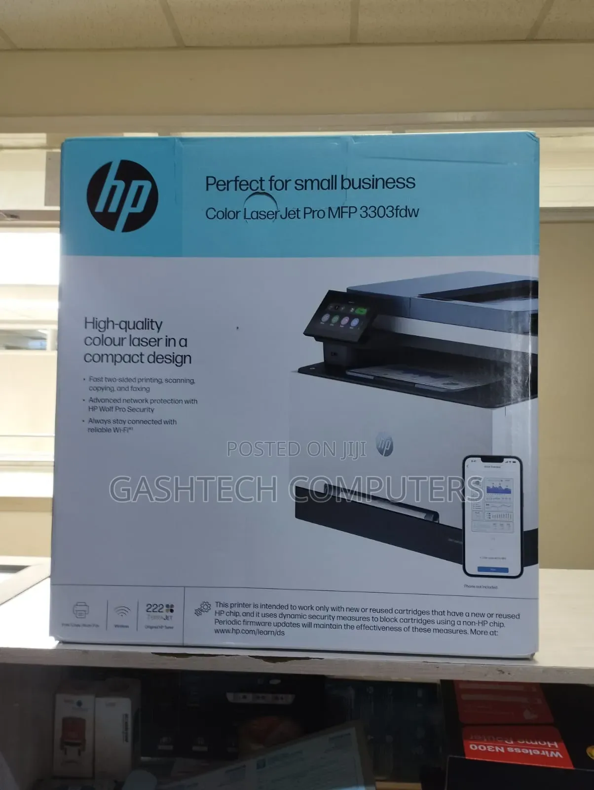 Hp MFP 3303fdw 3 in 1 Color Laser Printer