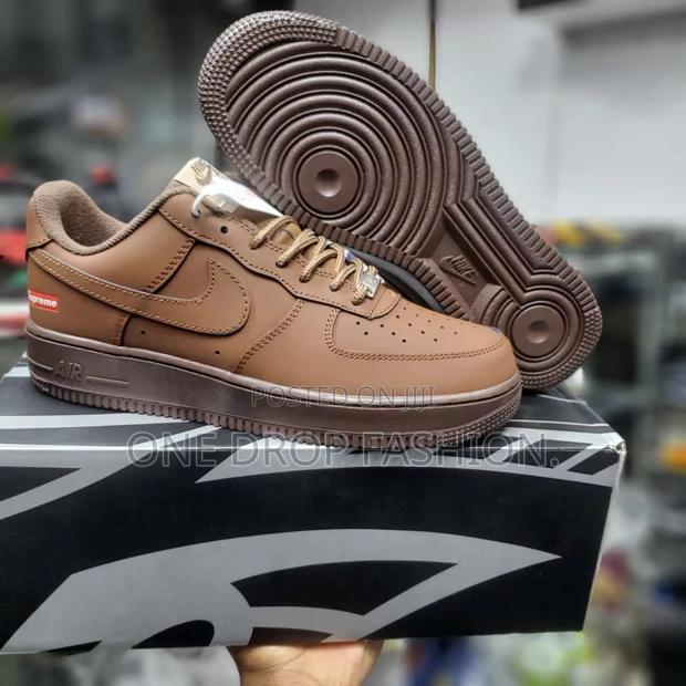 Af1 Supreme Brown - thumbnail 2