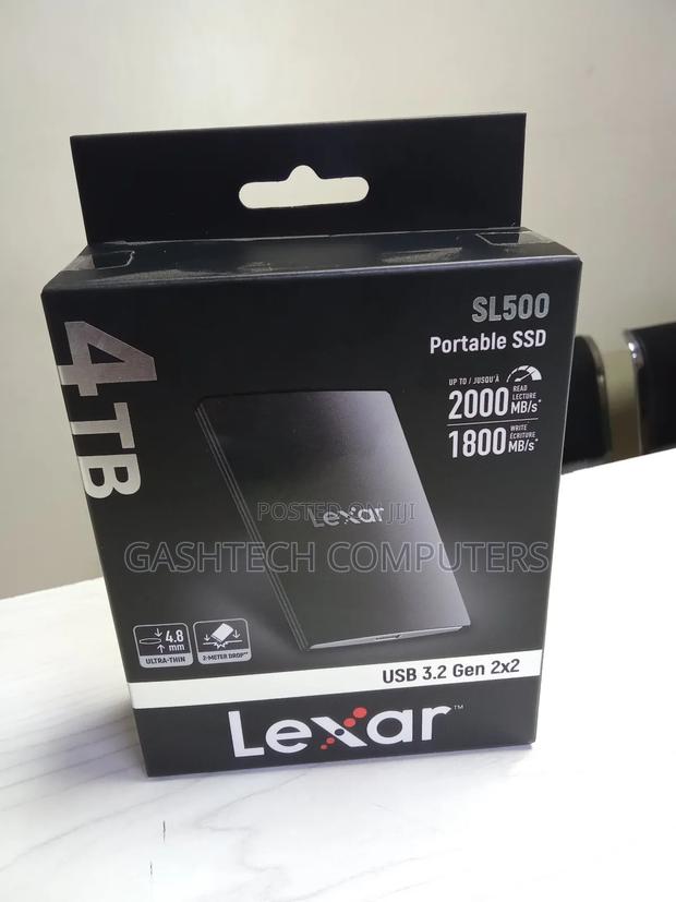 Brand New Lexar 4tb Portable SSD - main view