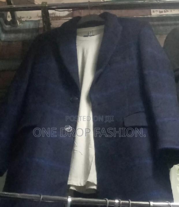 Long Checked Trenchcoat - thumbnail 2