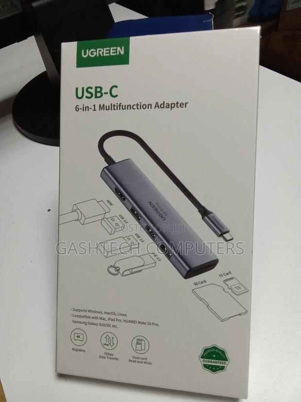 6-in-1 Ugreen Multifunction Adapter - thumbnail 2