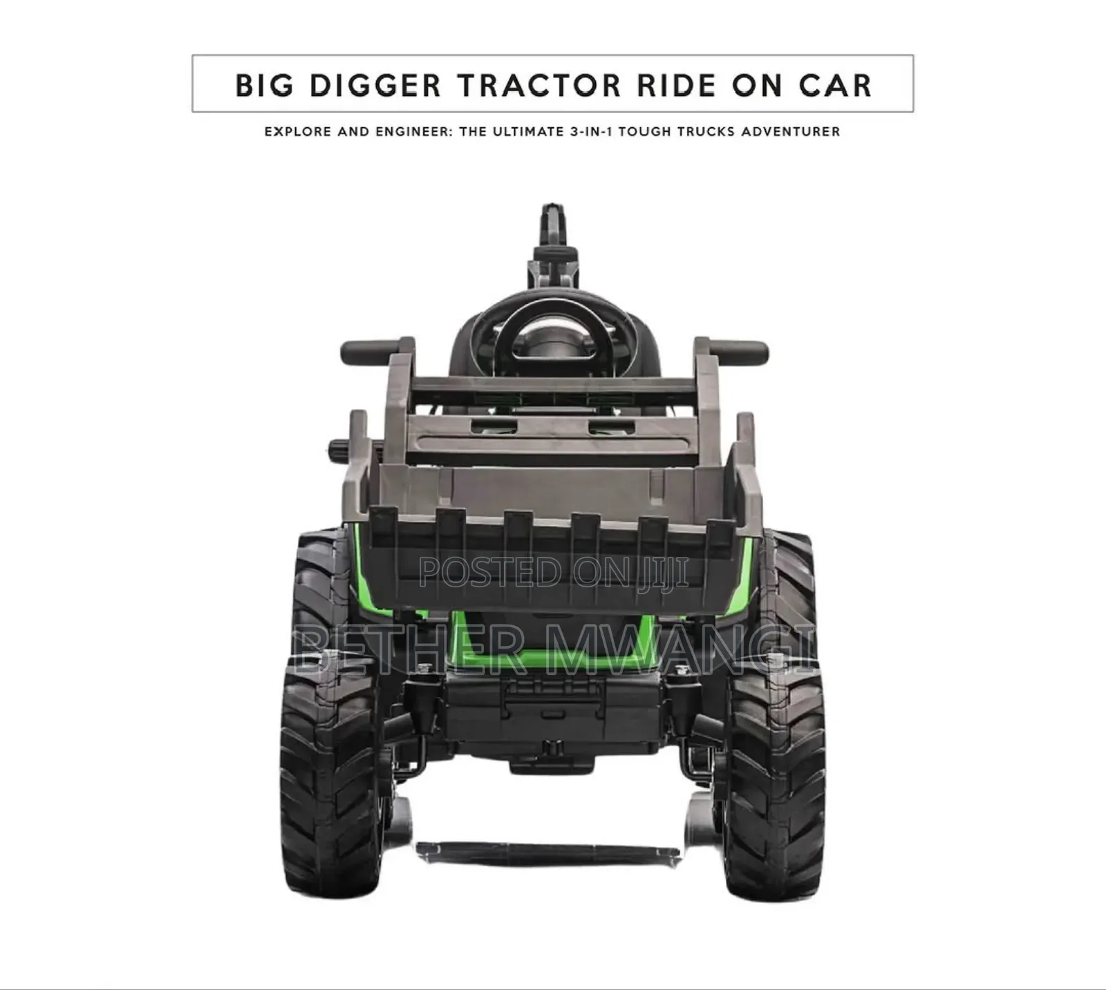 Big Digger Ride on Car in Kenya