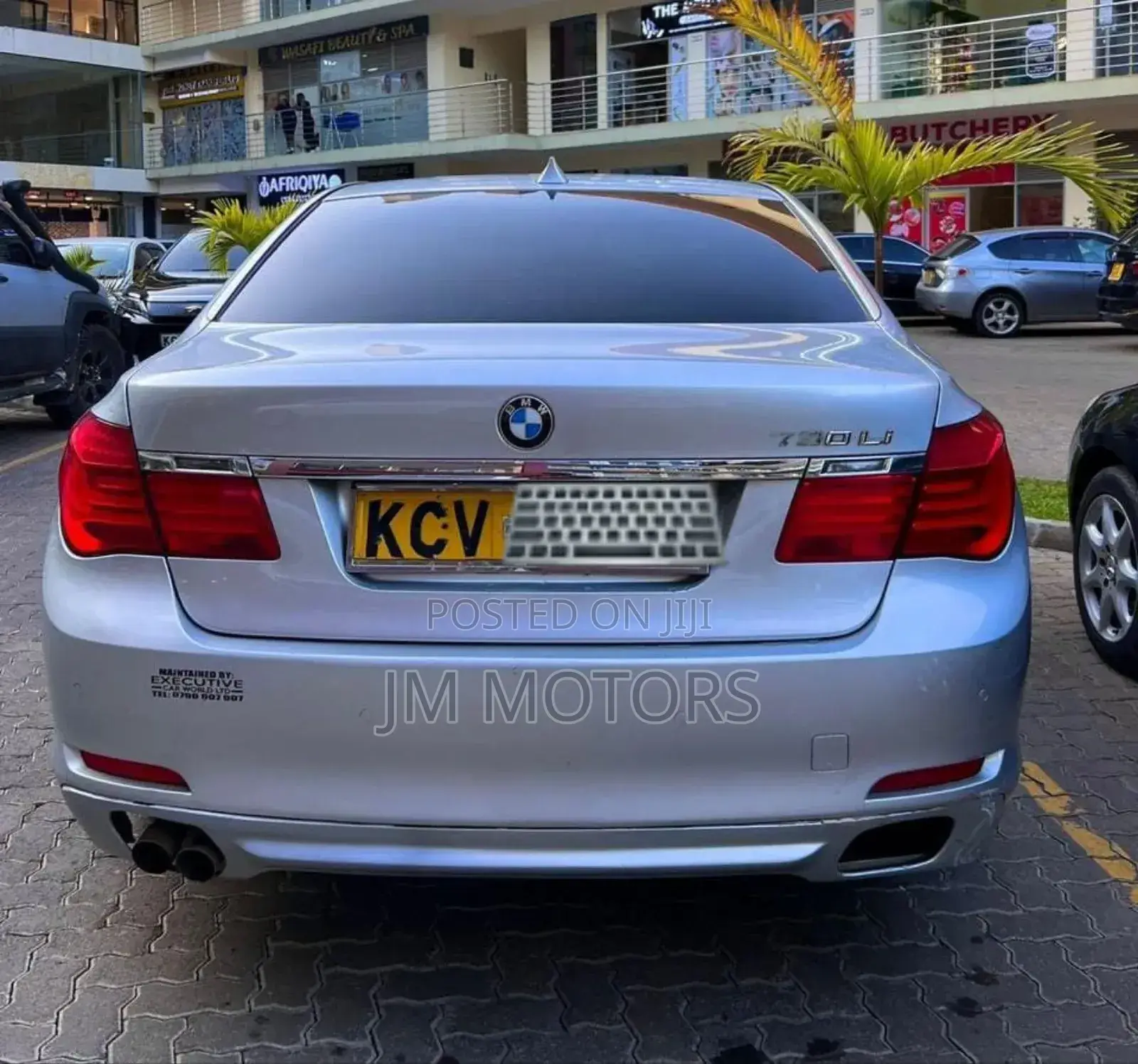 BMW 7 Series 2012 Silver