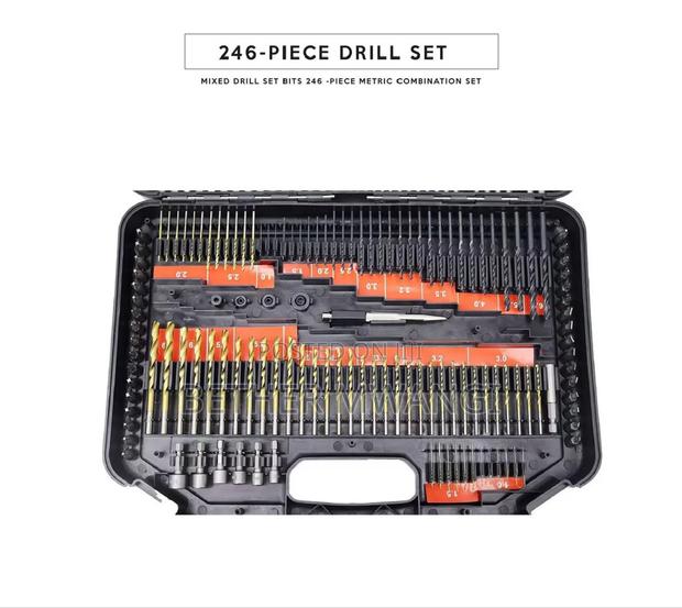 246-pieces Drill Set+Bit Set In Kenya - thumbnail 5