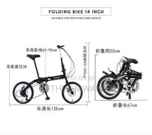 14" Foldable Bicycle In Kenya