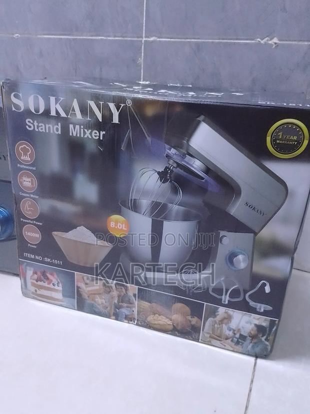 Sokany 8.0L Stand Mixer (SK-1511)