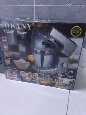 Sokany 8.0 Litres 1400W Stand Mixer