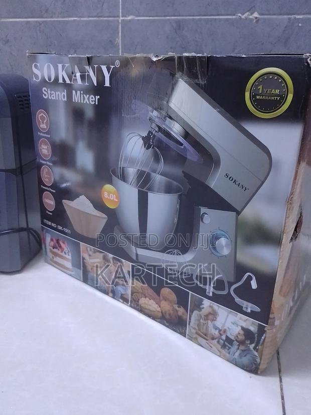 Sokany Professional 8 L Stand Mixer With Tilt Head