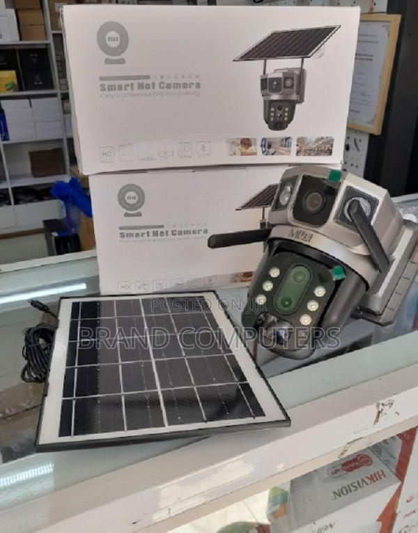 V380 Solar Camera 4G Dual Lens SIM Slot 4MP PTZ
