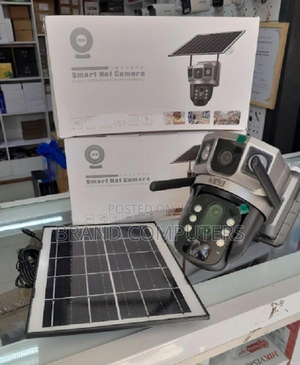 V380 4G Dual Lens PTZ Solar Camera