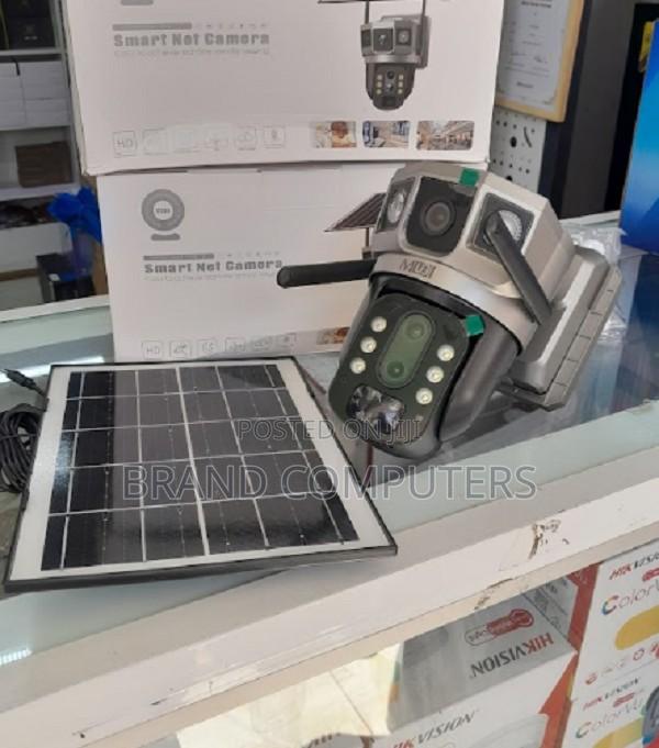 Solar Camera 4G Dual Lens SIM Slot 4MP PTZ