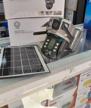 V380 Dual Lens 4G Solar Camera Night Vision Two Way Audio - thumbnail 2