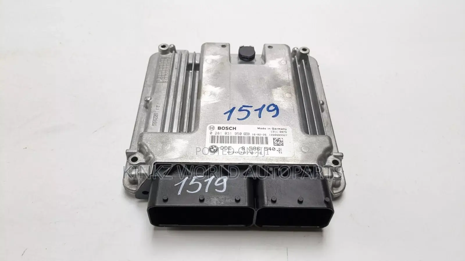 BMW F30 F10 F25 X5 N57N Engine Control Unit Ecu Dde 8586540