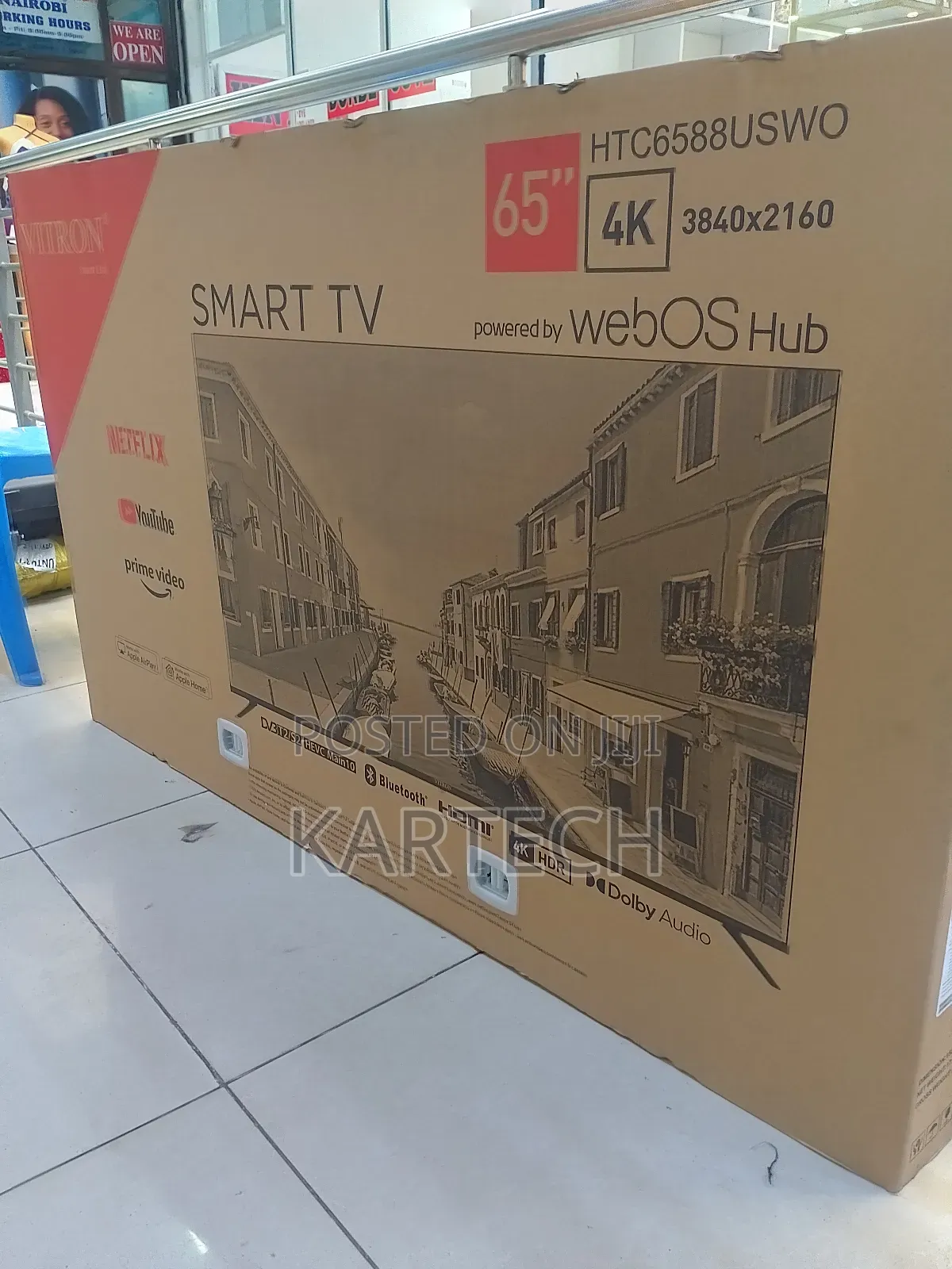 Vitron 65 Inch Uhd Smart Tv,Web Os,Magic Remote