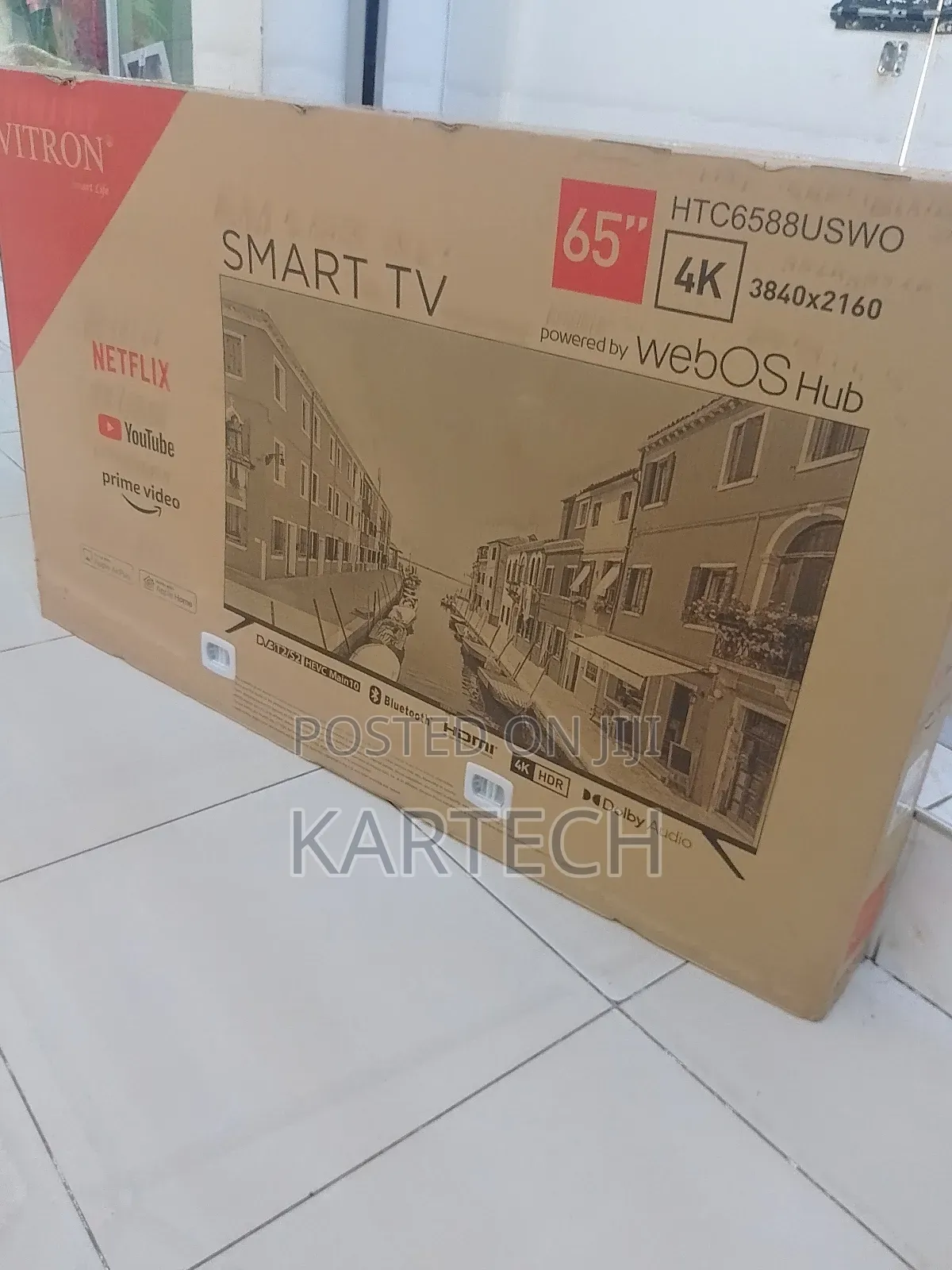 Vitron 65" Htc6588uswo Smart Tv,Web Os,Magic Remote