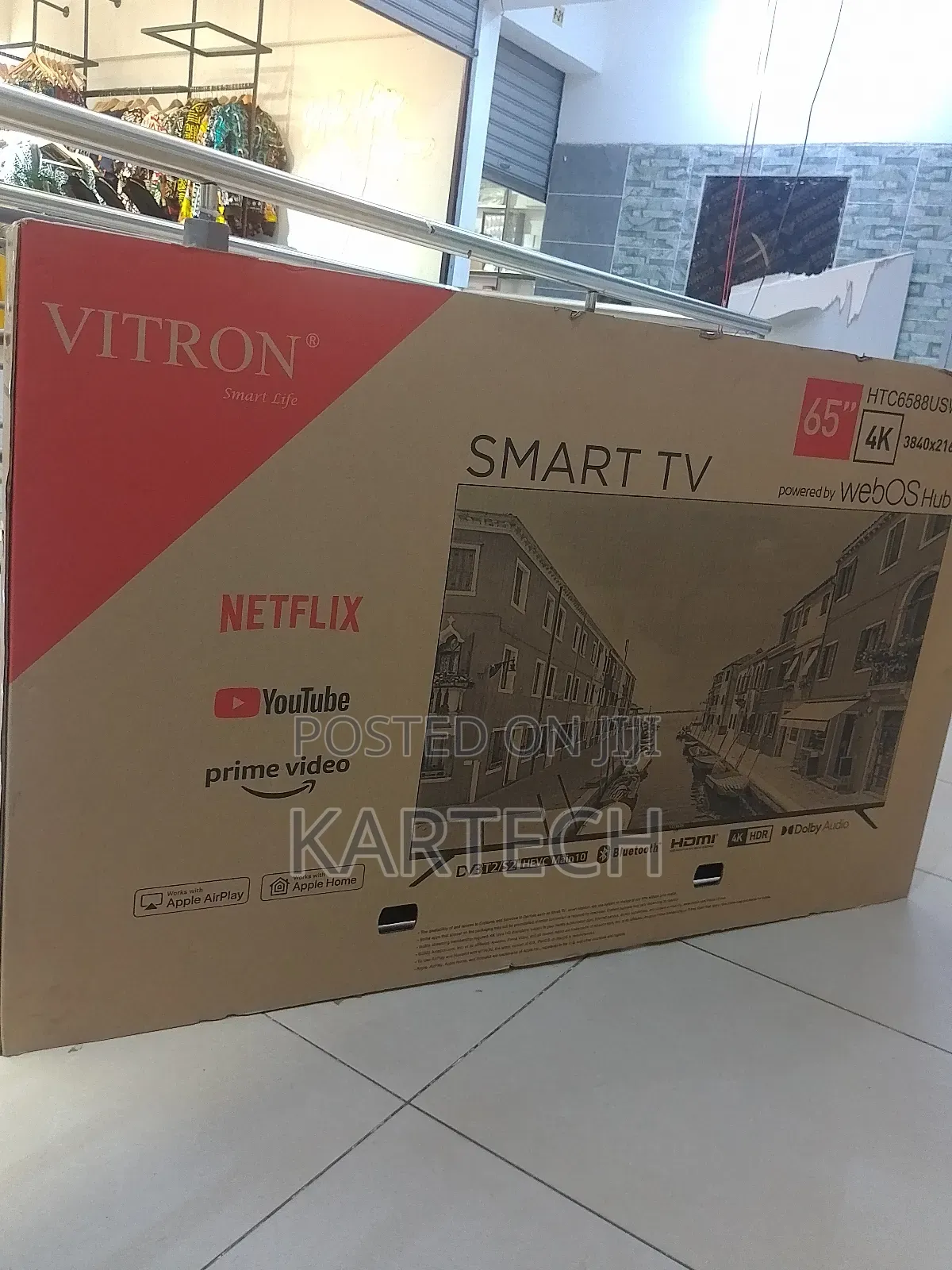 Vitron 65 Inches Smart Tv,Web Os,Magic Remote With Dolby