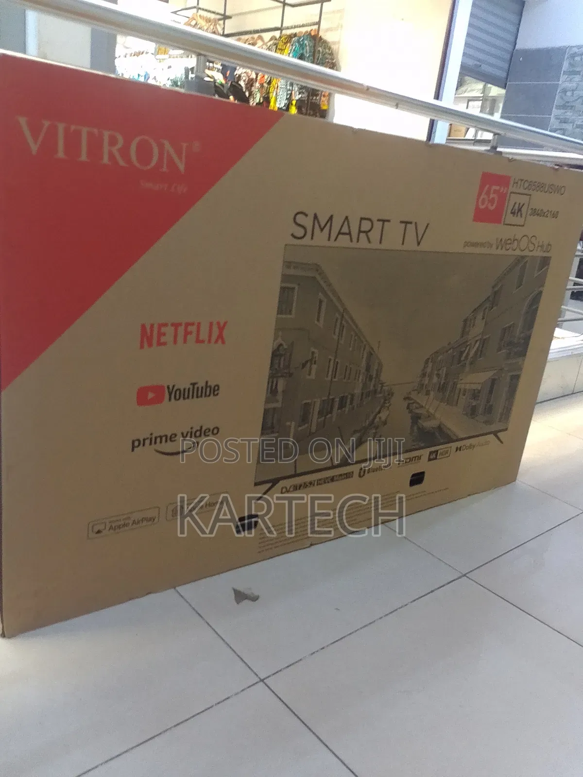 Vitron 65 Inch Smart Uhd Tv – Powered by Webos