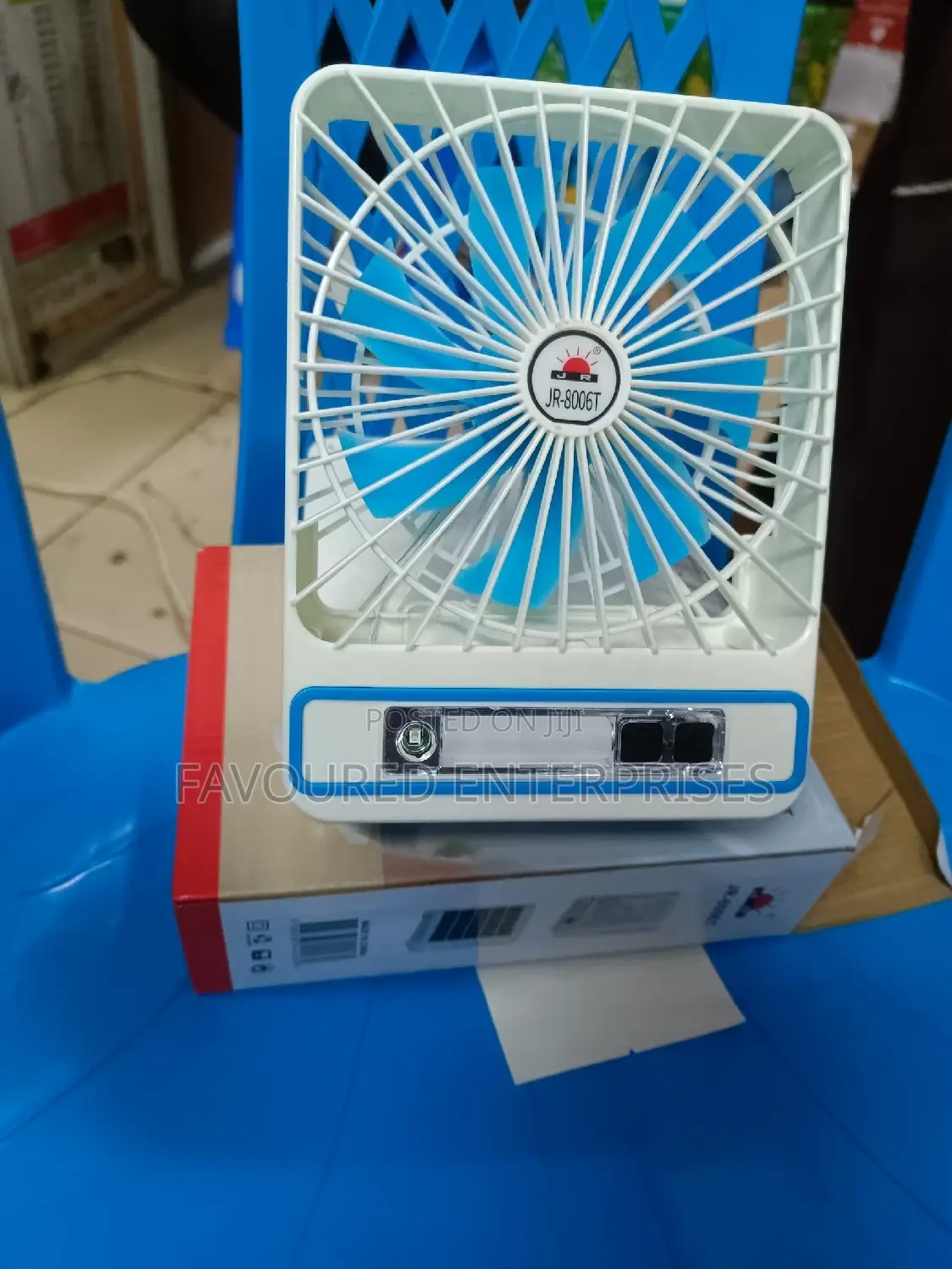 Solar Fan With Light,