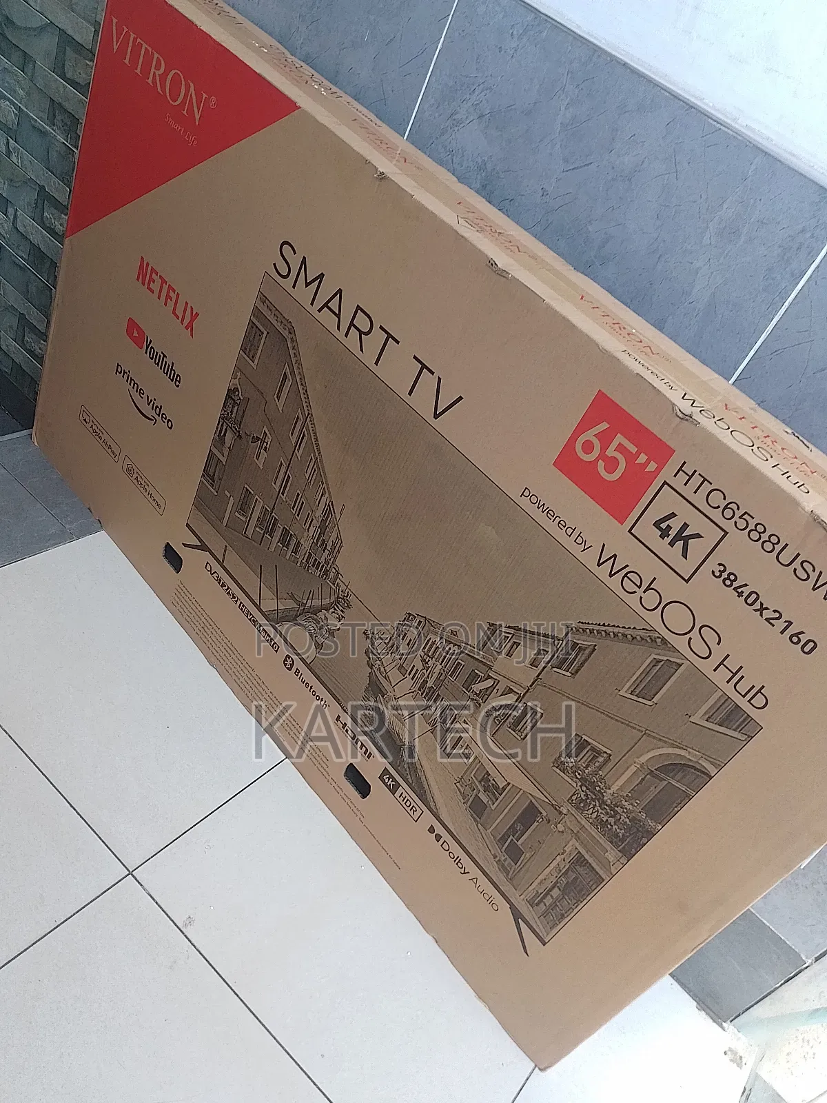 Vitron 65" Smart Led Uhd Tv – Powered by Webos