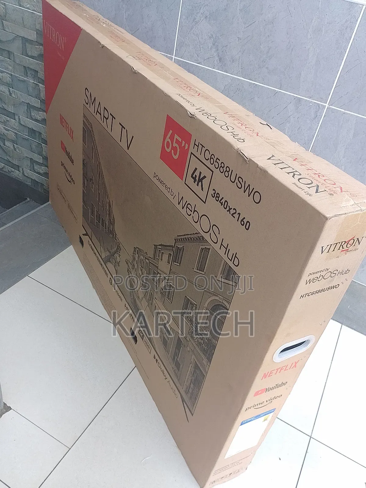 Vitron 65" Smart Led Uhd Tv – Powered by Webos